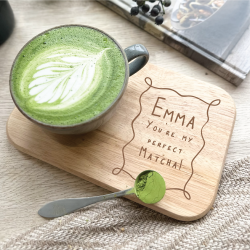 Personalised Perfect Matcha Coaster Board