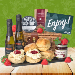 Vegan Prosecco Cream Tea Gift Hamper