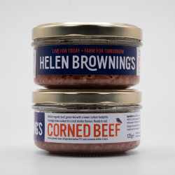 Organic Corned Beef Double Pack &ndash; Artisan Potted Beef Cooked With Herbs & Spices In A Glass Jar, from Regen Farming