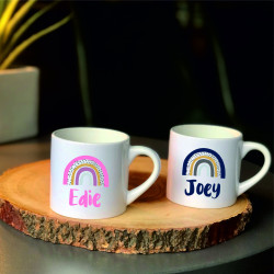 Personalised Kids Rainbow Mini Mug
