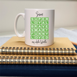 Personalised Wordle Mug