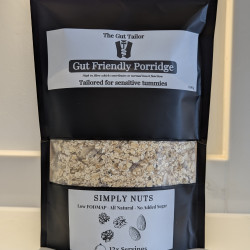 Simply Nuts Oats – Walnut & Almond Porridge - Gluten Free, High Fibre Breakfast -12 Servings