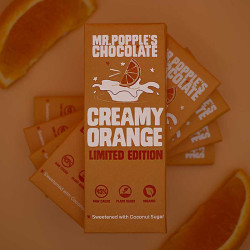 Creamy Orange Dairy Free Vegan Milk Chocolate Bars (choose bundle size)