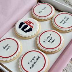 Branded Biscuits Gift Box - Ideal Corporate Gift for Employees & Customers