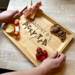 Personalised Kids Picky Tea Platter Plate
