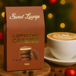 Cappuccino Creams – Luxurious Dark Chocolates with Creamy Cappuccino Filling