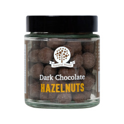 Dark Chocolate Coated Hazelnuts - All Natural