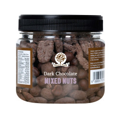 Dark Chocolate Coated Mixed Nuts - 440g - All Natural