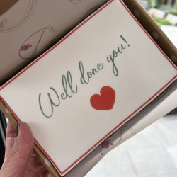 Letterbox Congratulations Card Cake