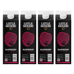 Pure Raspberry Purée Mixer - Case of 4 x 1kg