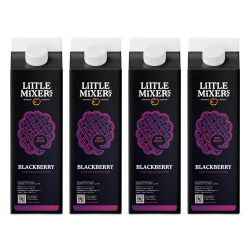 Pure Blackberry Purée Mixer - Case of 4 x 1kg