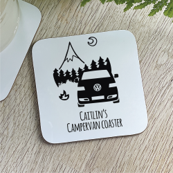 Personalised Campervan Coaster