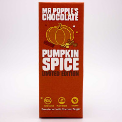 Vegan Pumpkin Spice Milk Chocolate Bars - Dairy Free