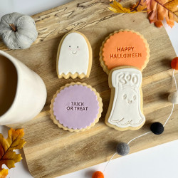 Ghosts Halloween Biscuit Gift Box