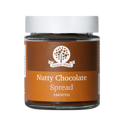 Nutty Chocolate Spread - No Added Sugar - All Natural, Handmade Nut Butter - 170g