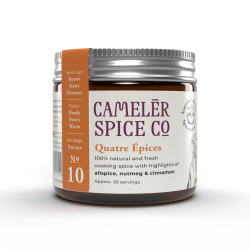 Quatre Epices French Four-Spice Blend 25g - Ideal for Meat, Pastries & Oats