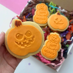 Pumpkins Halloween Biscuit Gift Box
