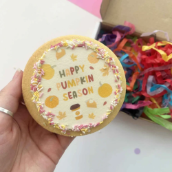 Happy Pumpkin Season Biscuit Gift