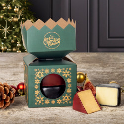 The Crackin' Christmas Cracker &ndash; Duo of Festive Cheese