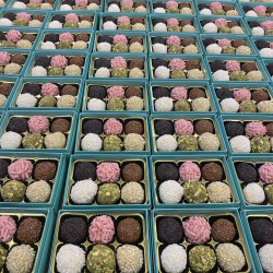 Corporate Branded Brigadeiro Chocolate Truffles - Gift Box of 6