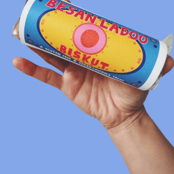 Besan Ladoo Biskut 105g - Vegan and Gluten free Chickpea And Millet Cookies