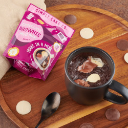 Gluten Free Mix a Mug - Delicious Chocolate Brownie in a Mug
