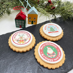 Merry Christmas Biscuit Gift Box