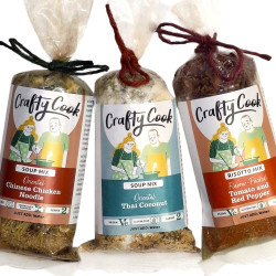 Camper Cuisine - 3 packs - 6 meals - Savoury Minis - Green Van - Soups & Risotto Set