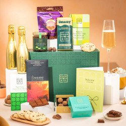 Chocolate Newborn Hamper For Mum With Gift Card - Alcohol Optional