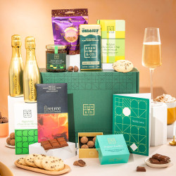Hug in a Box Luxury Chocolate Hamper With Gift Card - Alcohol Optional
