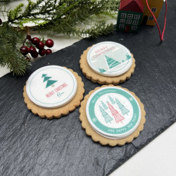 Christmas Trees Biscuit Gift Box