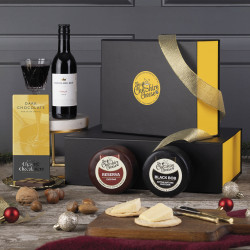 Indulgent Cheese, Chocolate & Red Wine Gift Hamper