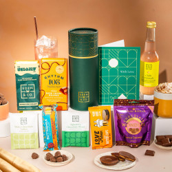 Chocolate Letterbox Gift For Her, With Gift Card - Alcohol Optional