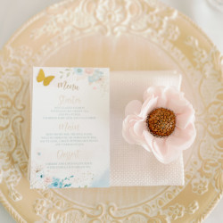 Brigadeiro Chocolate Truffle Wedding Favour - Flower Design