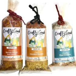 3 Savoury Mini Meal Kits - Soup Collection - 3 Packs (6 Meals)