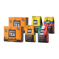 The Ultimate Tea & Coffee Hamper - Cornish Tea & Cornish Ground Coffee Selection