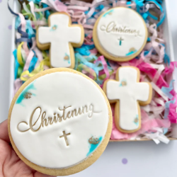 Christening Biscuit Gift Box
