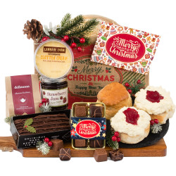 The Festive Chocolate Cream Tea Gift