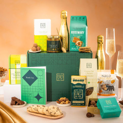 Luxury Thank You Food Hamper With Gift Card - Alcohol Optional