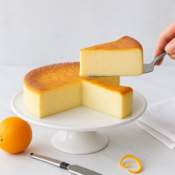 Ricotta Cheesecake with Orange Zest &mdash; Christmas Special