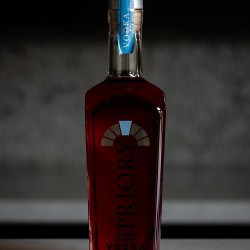 Priory Black Cherry Vodka - 700ml Bottle | Potato-Based Spirit | 31% ABV