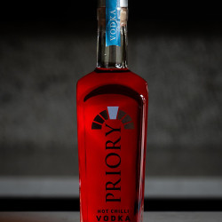 Priory Hot Chilli Vodka - 700ml Bottle | Potato-Based Spirit | 31% ABV