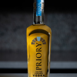 Priory Salted Caramel Vodka - 700ml Bottle | Potato-Based Spirit | 31% ABV