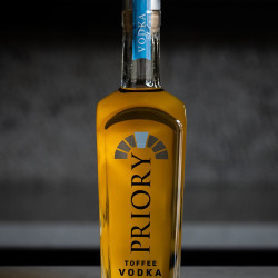 Priory Toffee Vodka - 700ml Bottle | Potato-Based Spirit | 31% ABV