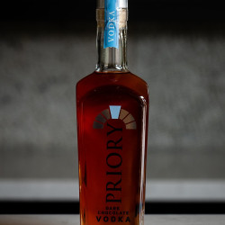 Priory Dark Chocolate Vodka - 700ml Bottle - Potato-Based Spirit - 31% ABV