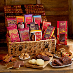 Classic Yorkshire Basket Hamper of Baked Treats