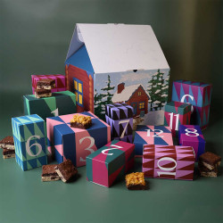 Brownie Advent Calendar