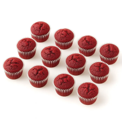 Ready to Decorate Red Velvet Cupcakes