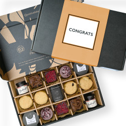 Congratulations Afternoon Tea for 2 - Plant Based, Gluten Free, Eggless