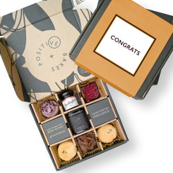 Congratulations Afternoon Tea for 1 | Plant Based, Gluten Free, Eggless